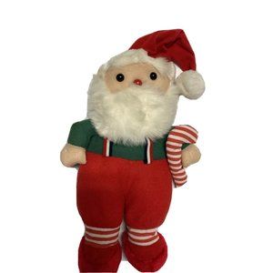 Dan Brechner Santa Plush Doll 10" Christmas Decor